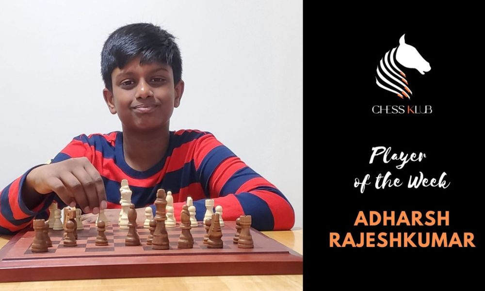 Adharsh Rajeshkumar - The Master Among the Budding Minds | CHESS KLUB